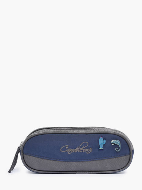 Trousse 2 Compartiments Cameleon Violet vintage pin's TROU