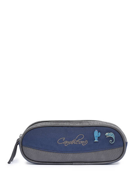 Trousse 2 Compartiments Cameleon Violet vintage pin's TROU vue secondaire 4