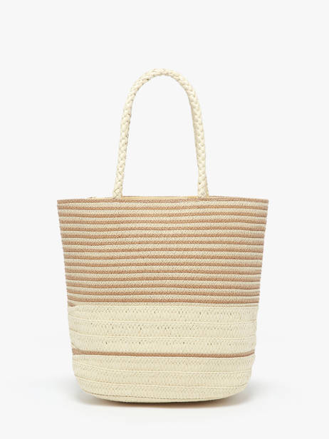 Sac Porté épaule Cabas Paille Gerard pasquier Rose cabas P24012 vue secondaire 4