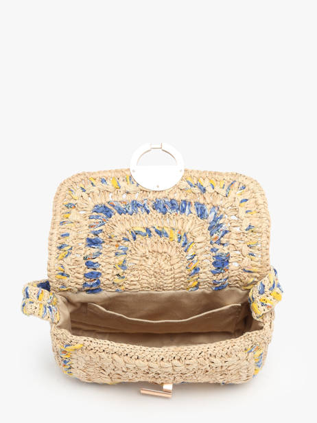 Sac Bandoulière Moon Raphia Vanessa bruno Multicolore moon raphia 41V40326 vue secondaire 3