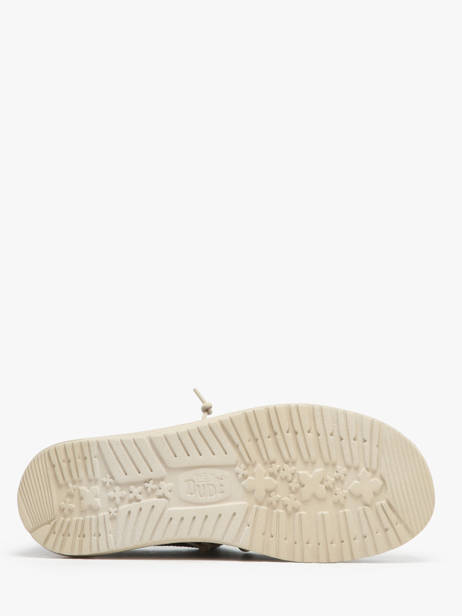 Mocassins Wally Braided Hey dude Bleu men 4003 vue secondaire 4