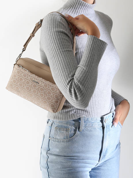 Sac Bandoulière Must Polyester Recyclé Calvin klein jeans Beige must K612167 vue secondaire 1