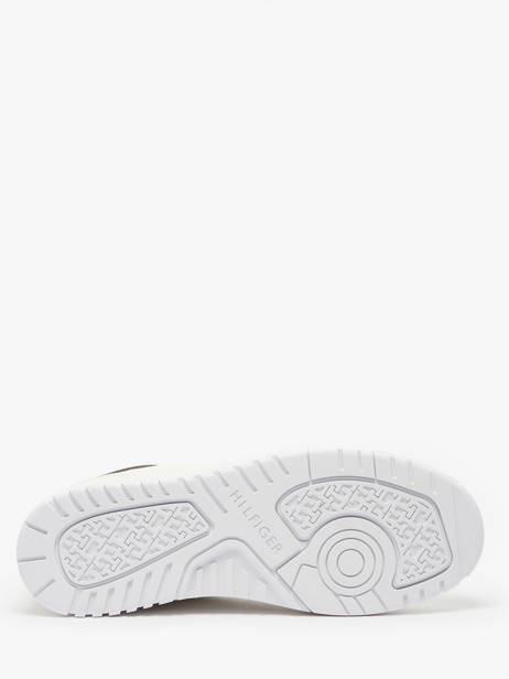 Sneakers En Cuir Tommy hilfiger Blanc men 5369YBL vue secondaire 4