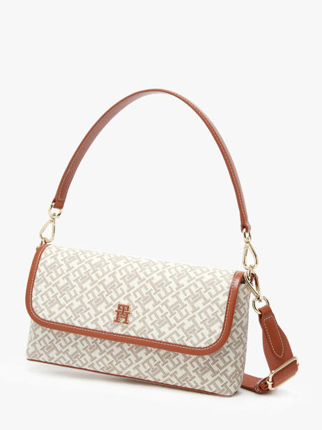 Sac Porté épaule Th Monoplay Cuir Tommy hilfiger Marron th monoplay AW17341 vue secondaire 2