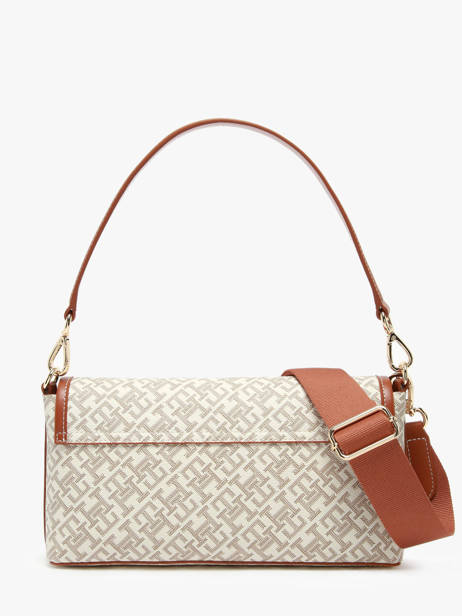 Sac Porté épaule Th Monoplay Cuir Tommy hilfiger Marron th monoplay AW17341 vue secondaire 4