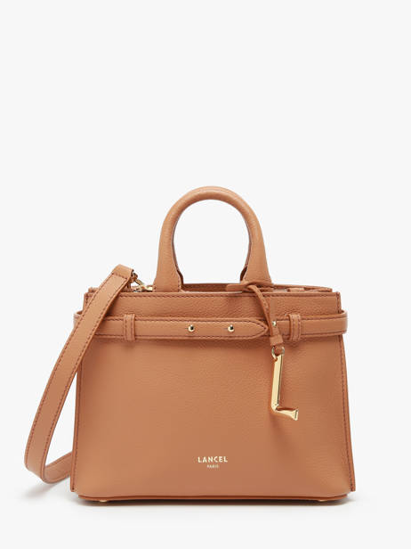 Sac Bandoulière Faubourg Cuir Lancel Marron faubourg A13527