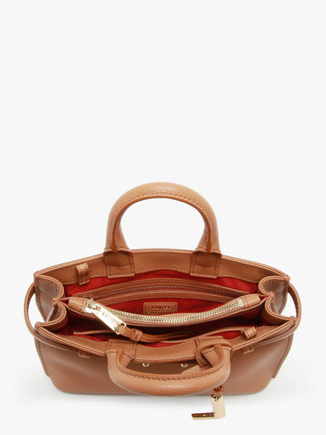 Sac Bandoulière Faubourg Cuir Lancel Marron faubourg A13527 vue secondaire 2