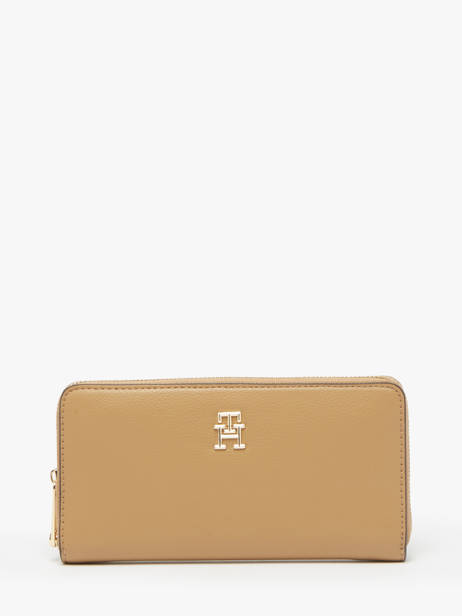 Portefeuille Tommy hilfiger Marron th soft AW16927