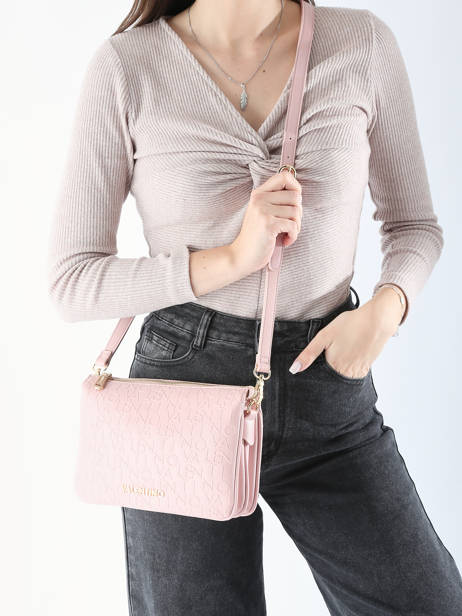 Sac Bandoulière Relax Valentino Rose relax VBS6V010 vue secondaire 1