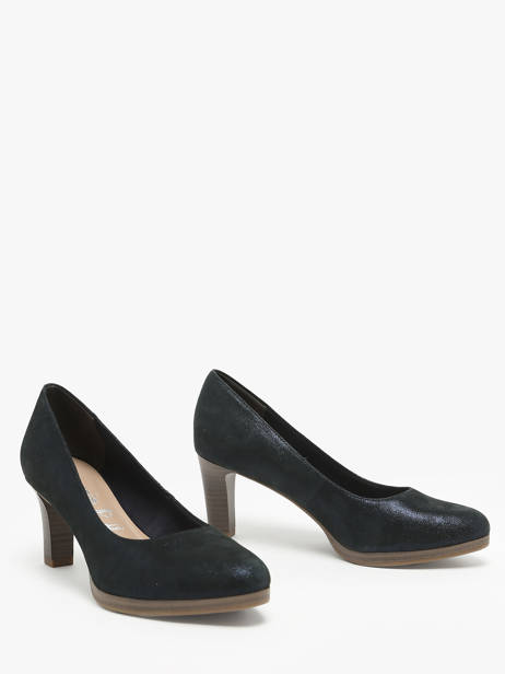 Escarpins En Cuir Tamaris Bleu women 41 vue secondaire 2