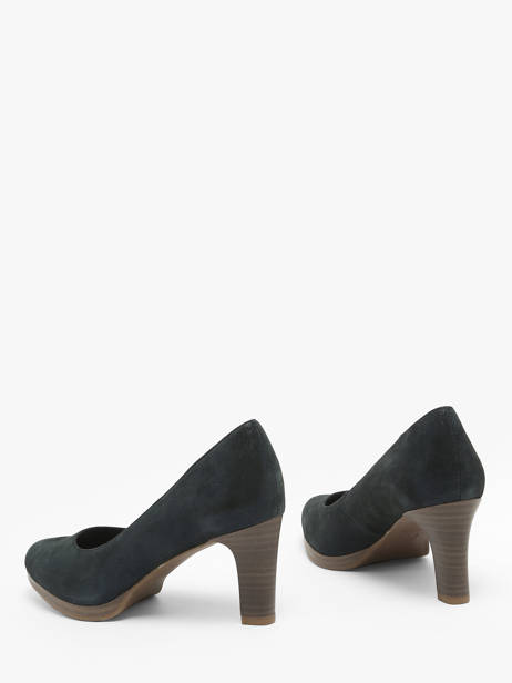 Escarpins En Cuir Tamaris Bleu women 41 vue secondaire 3