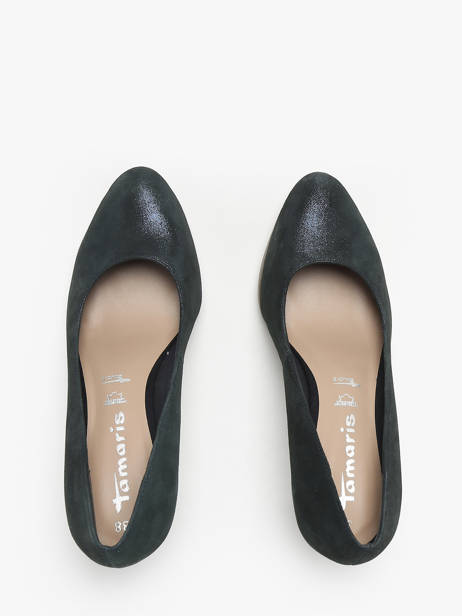Escarpins En Cuir Tamaris Bleu women 41 vue secondaire 4
