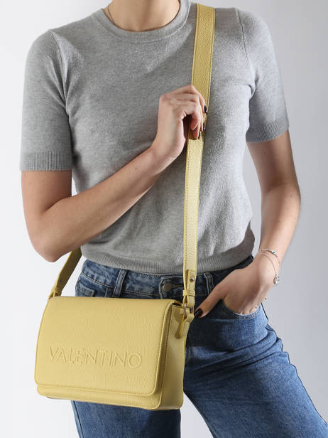 Sac Bandoulière Rised Re Valentino Jaune rised re VBS8P909 vue secondaire 1