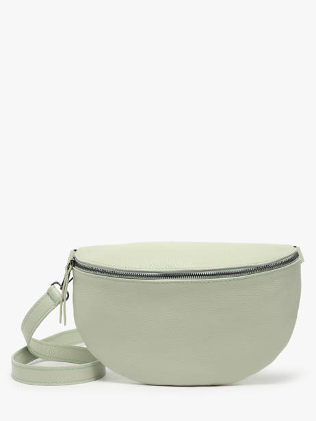 Sac Banane Caviar Cuir Milano Vert caviar CA21123