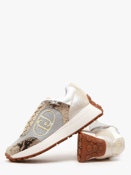 Sneakers Lolo 17 En Cuir Liu jo Multicolore women BA5001EX vue secondaire 3