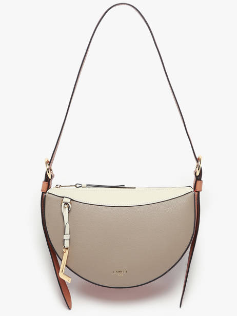 Sac Bandoulière Faubourg Cuir Lancel Blanc faubourg A13545