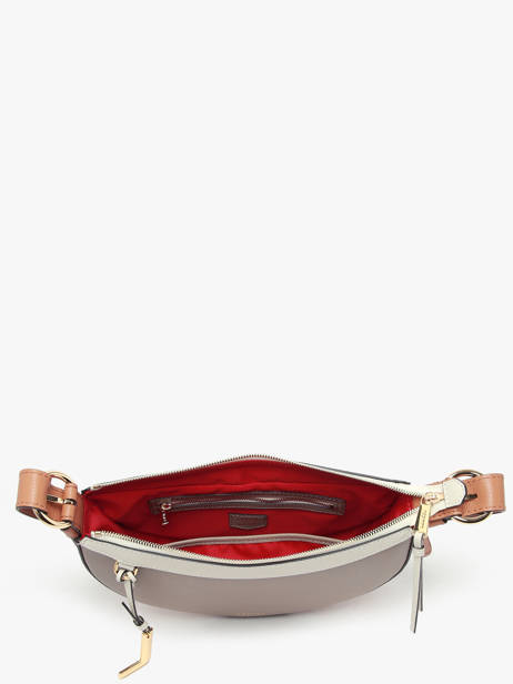 Sac Bandoulière Faubourg Cuir Lancel Blanc faubourg A13545 vue secondaire 3