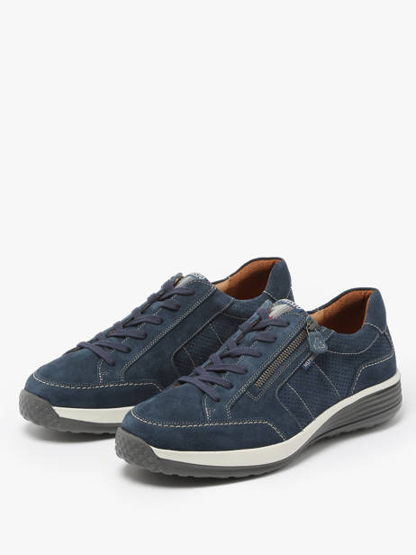 Sneakers Sacco En Cuir Mephisto Multicolore men P5147109 vue secondaire 2