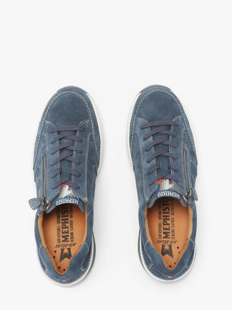 Sneakers Sacco En Cuir Mephisto Multicolore men P5147109 vue secondaire 4