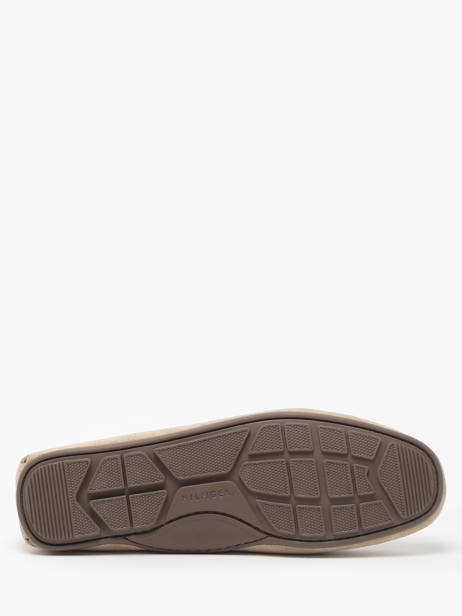 Mocassins En Cuir Tommy hilfiger Beige men 49980F7 vue secondaire 5