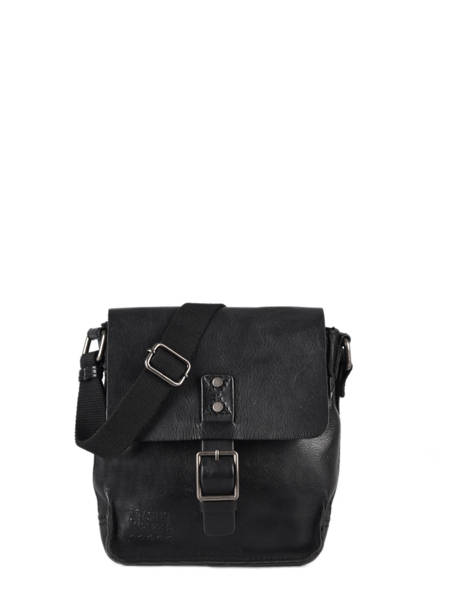 Sac Bandoulière Basilic pepper Noir traveler BTRA03 vue secondaire 1