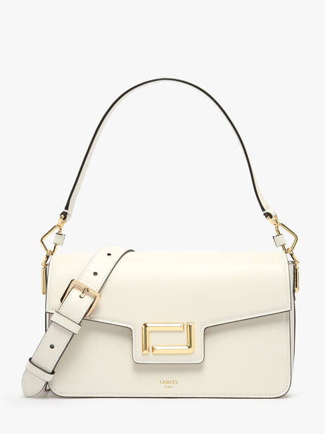 Sac Porté épaule Angele Cuir Lancel Blanc angele A13149