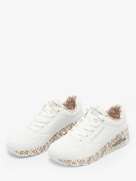 Sneakers Skechers Blanc women 155506 vue secondaire 2