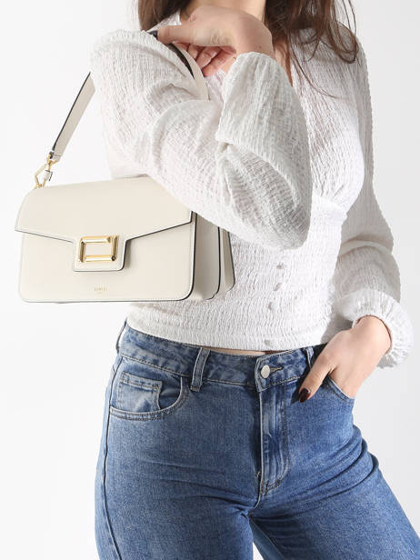 Sac Porté épaule Angele Cuir Lancel Blanc angele A13149 vue secondaire 1