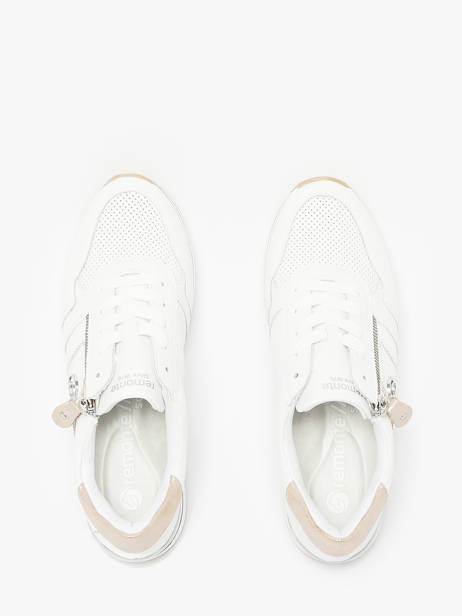 Sneakers En Cuir Remonte Blanc women 81 vue secondaire 4