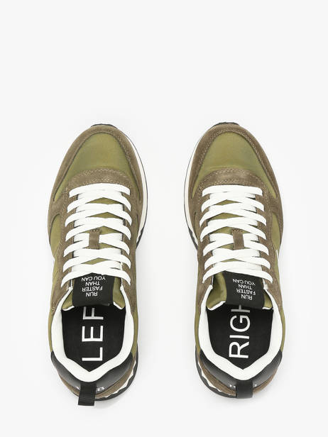 Sneakers Tom Snake Sun68 Vert men Z35104 vue secondaire 4