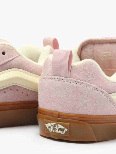 Sneakers Knu Skool En Cuir Vans Marron women D6ZO3N vue secondaire 3