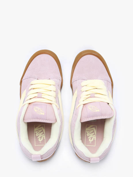 Sneakers Knu Skool En Cuir Vans Marron women D6ZO3N vue secondaire 4