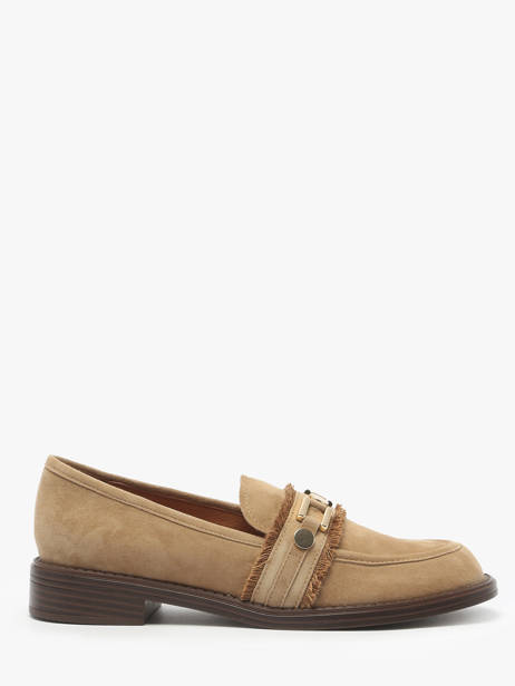 Mocassins Blush En Cuir Mam'zelle Marron women CSIXM39
