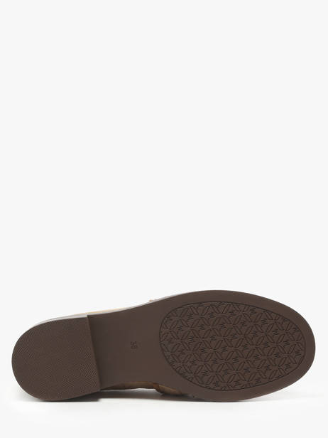 Mocassins Blush En Cuir Mam'zelle Marron women CSIXM39 vue secondaire 5