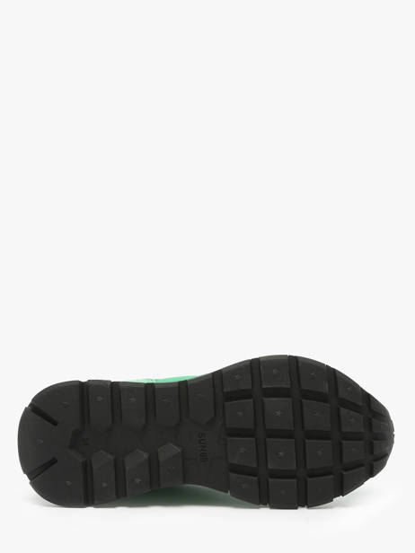 Sneakers Ally Solid Nylon Sun68 Vert women Z35201 vue secondaire 5