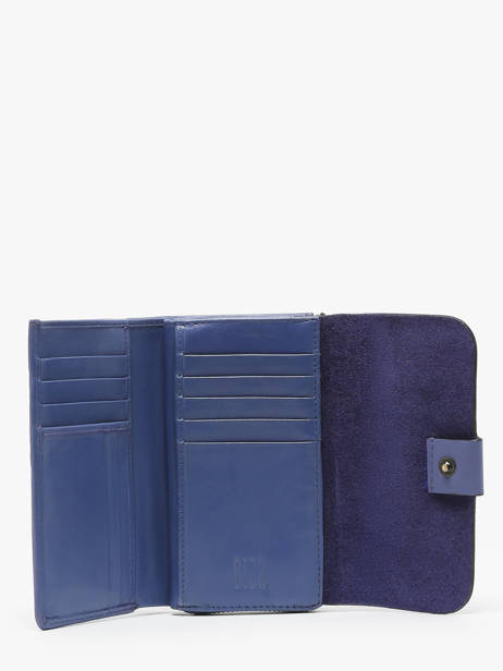 Portefeuille Cuir Biba Violet wallet VET1L vue secondaire 1