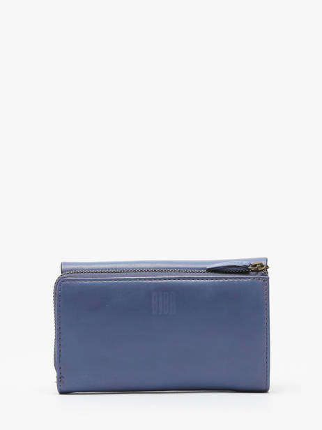 Portefeuille Cuir Biba Violet wallet VET1L vue secondaire 3