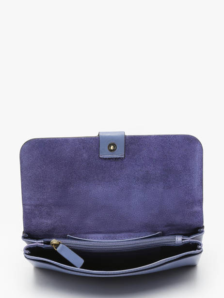 Portefeuille Cuir Biba Violet wallet VET2L vue secondaire 1
