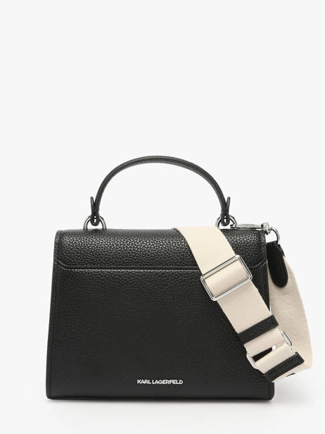 Sac Bandoulière K Ikon Polyurethane Karl lagerfeld Noir k ikon A2W30105 vue secondaire 4