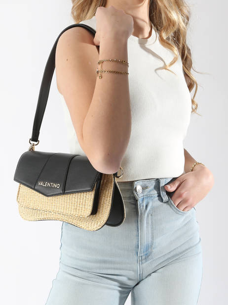 Sac Bandoulière Unika Valentino Noir unika VBS8P13P vue secondaire 1