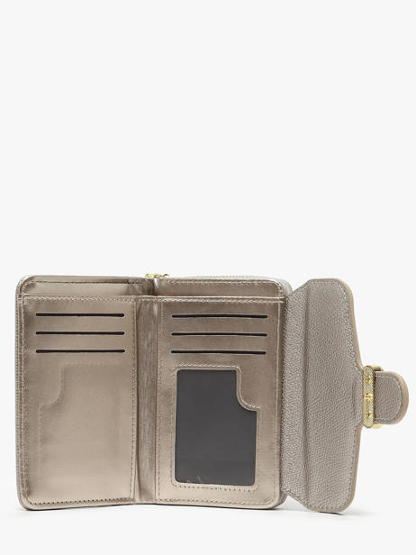 Porte-monnaie Porte-cartes Miniprix Argent safiano 78SM2650 vue secondaire 1
