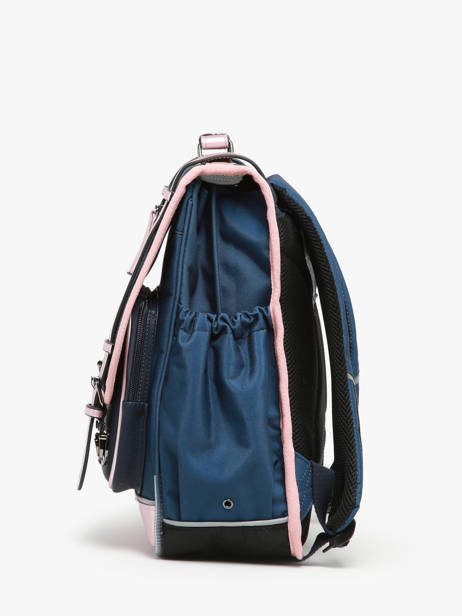 Sac à Dos 3 Compartiments Cameleon Bleu vintage fantasy PBVGSD39 vue secondaire 2