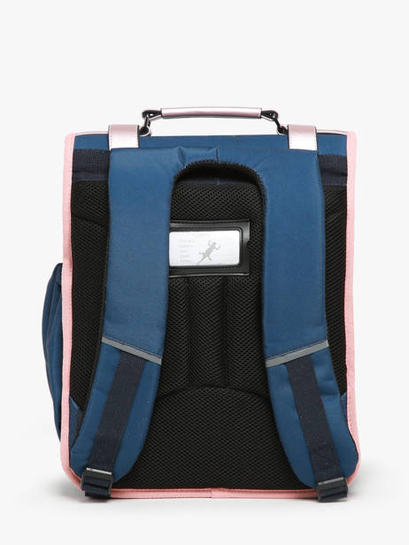 Sac à Dos 3 Compartiments Cameleon Bleu vintage fantasy PBVGSD39 vue secondaire 4