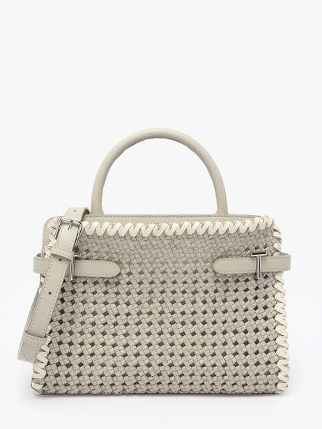 Sac Porté Main Emie Cuir Le tanneur Gris emie TEMI16M3