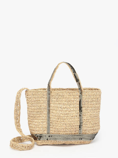 Sac Bandoulière Cabas Raphia Raphia Vanessa bruno Beige cabas raphia 30V40410