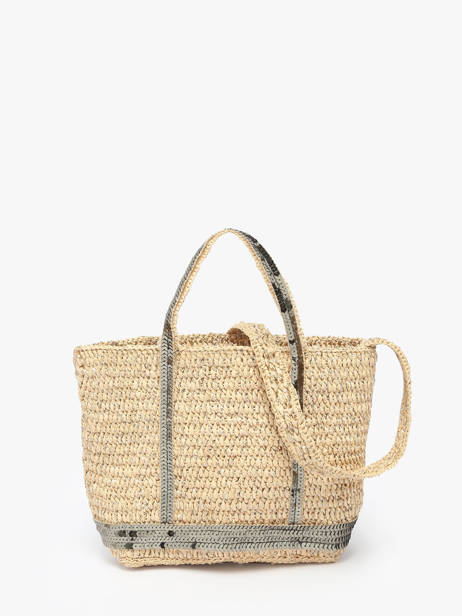 Sac Bandoulière Cabas Raphia Raphia Vanessa bruno Beige cabas raphia 30V40410 vue secondaire 4