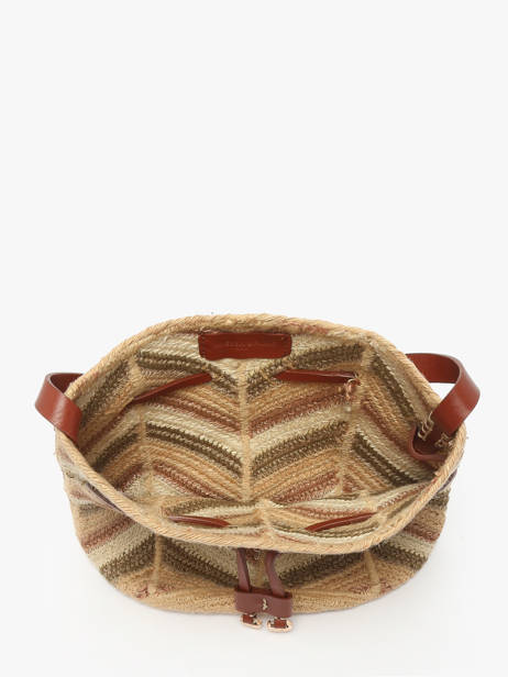 Sac Bandoulière Cabas Jute Vanessa bruno Multicolore cabas 37V40769 vue secondaire 3