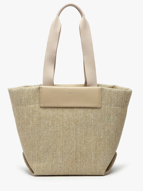 Sac Porté épaule Ck Raffia Raphia Calvin klein jeans Beige ck raffia K613174