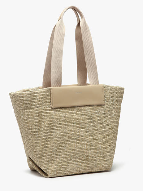 Sac Porté épaule Ck Raffia Raphia Calvin klein jeans Beige ck raffia K613174 vue secondaire 2