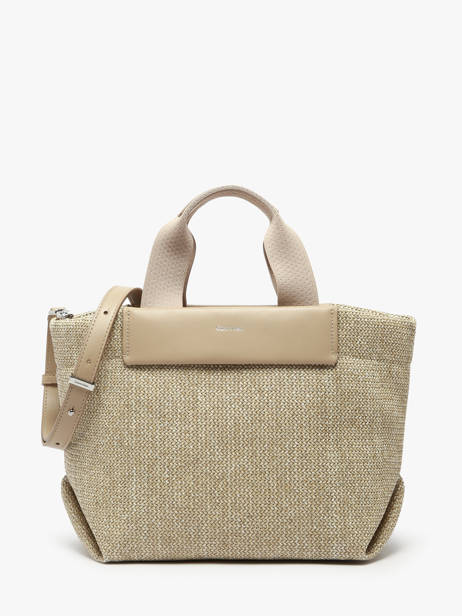 Sac Bandoulière Ck Raffia Raphia Calvin klein jeans Beige ck raffia K613026